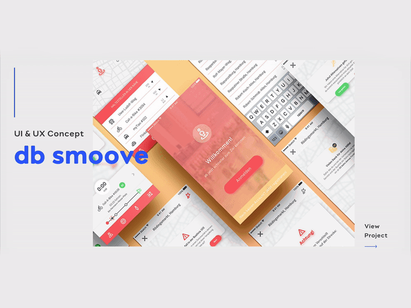 Hover Experiment animation branding hover portfolio ui