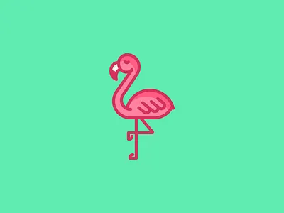December 16: Holiday Party 365cons animal cute daily icon diary flamingo icon leg pink zoo