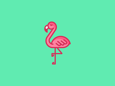 December 16: Holiday Party 365cons animal cute daily icon diary flamingo icon leg pink zoo
