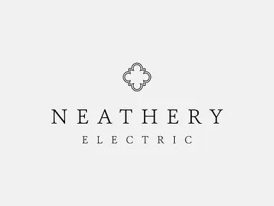 Rebranding Dad boutique branding dallas electric electrician elegant high end logo quatrefoil rich service small business