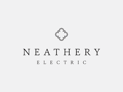 Rebranding Dad boutique branding dallas electric electrician elegant high end logo quatrefoil rich service small business