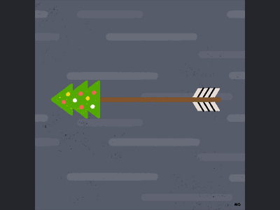 Don't be sad on Christmas! animation character christmas claus gif illustration loop navidad noel santa typography xmas