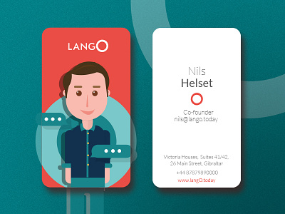 Business Card #1 branding business cards character illustration minimal print