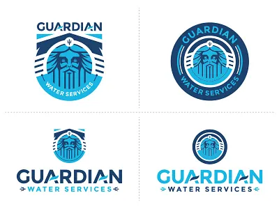 Guardian Water Services Alternates badge branddevelopment branding camp design graphic logo outdoor