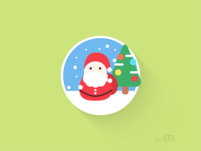 [Sketch Exercise] Icon 161220 Xmas mas merry christmas santa claus xmas