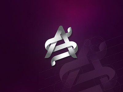 A + S - (Unused logo) as bold branding icon identity logo