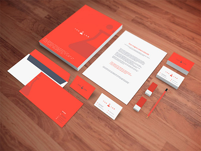Stationery PSD Mockup branding free freebie