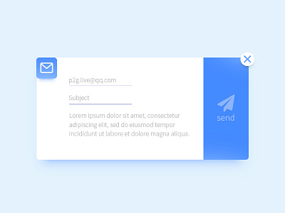 Daily UI #11 Email email interface ui