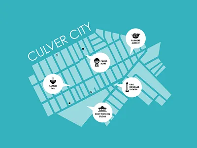 Map Series 1 of 3 city culver map
