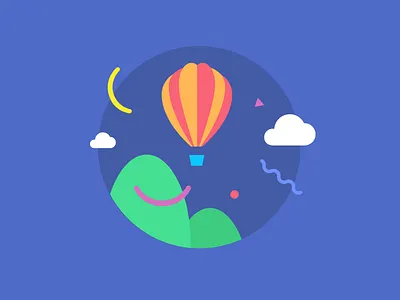 Explore. Illustration. brazil cloud explore globe illustration mountains rio