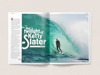 The Twilight of Kelly Slater champion editorial kellyslater kronk magazine surfing world zigzag