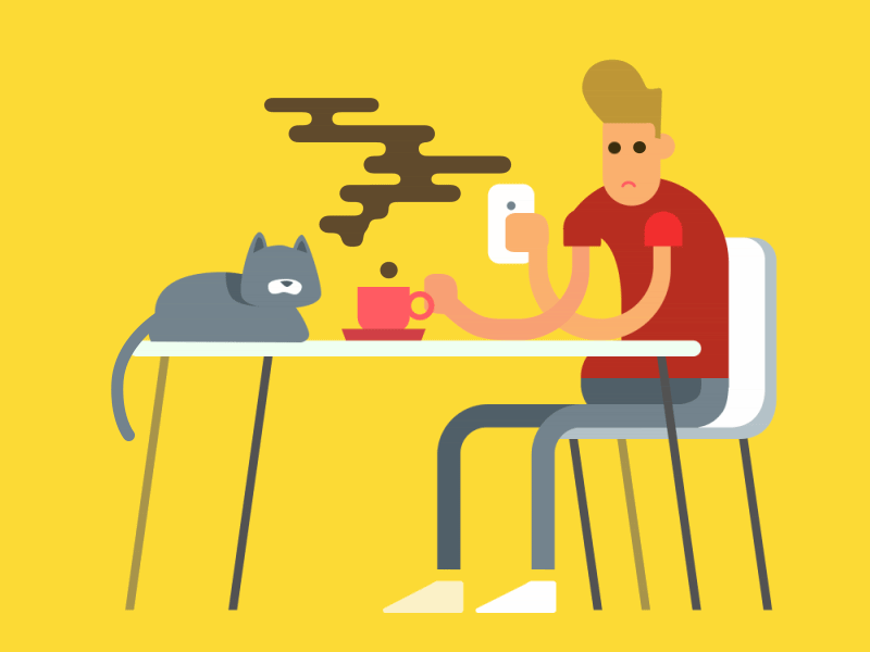 Animation of Afternoon tea animation