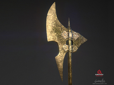 3D Weapon 3dmodeling maya realistic substancepainter zbrush