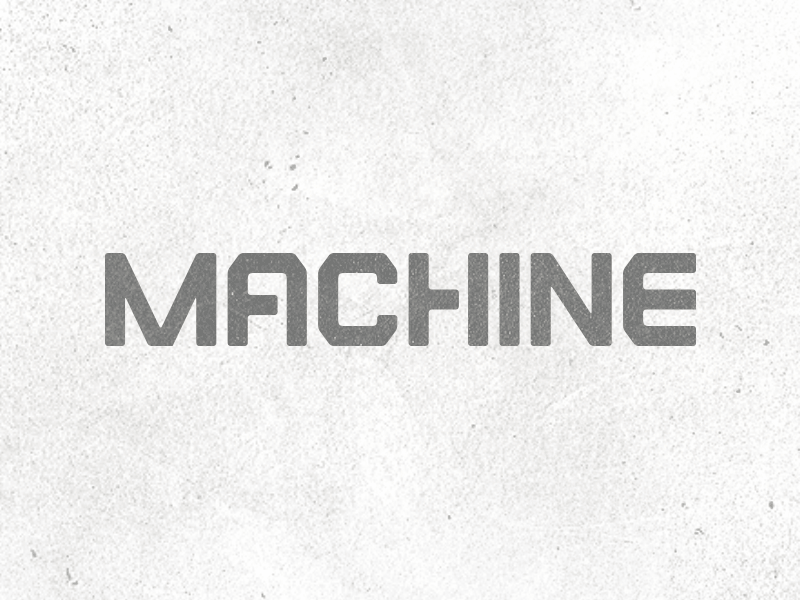 I got a machine