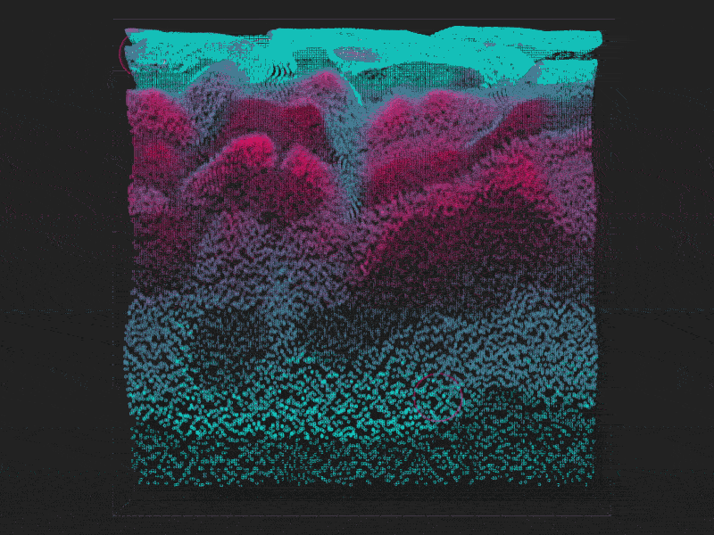 So hot right now. 3d c4d challenge cinema 4d flip fluid hardware minimal motion design temperature x particles xpc2016