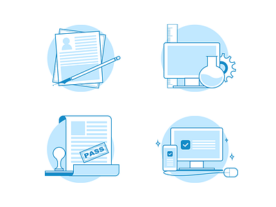 Work Icon blue icon ios ui work