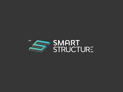 Smart Structure Logo architecture branding building geometrical logo smart structure