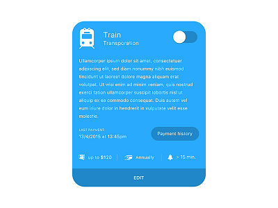 Recurring payments rule box details app banking box internet list money notification payments recurringm ui utilities ux