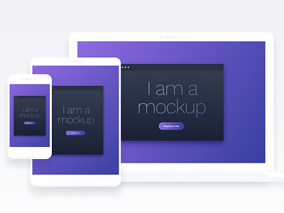 Homemade Mockups desktop mobile mockup phone sketch tablet ui ux