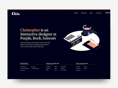 future portfolio vibes case study dank colors illustration portfolio ui