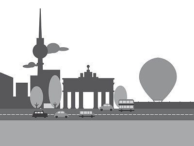 Berlin berlin illustration