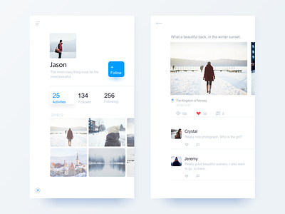 Social App Ui Design