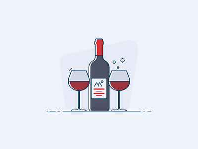 Pour me some Wine!! alcohol bottle celebration healthy icon illustration party red wine