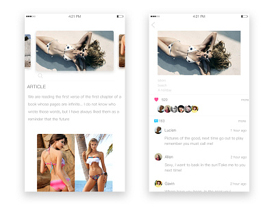 blog to share ui，app