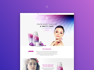 Skincare Shop one page single product skincare theme