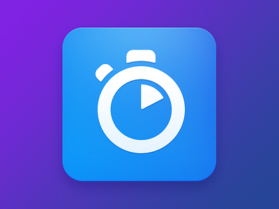 Algolia - New mark blue electric icon logo mark search timer