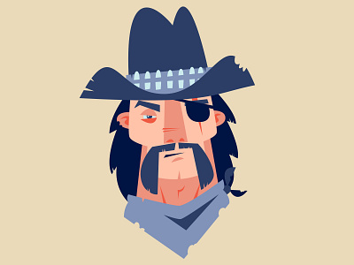 Desperado illustration illustrator