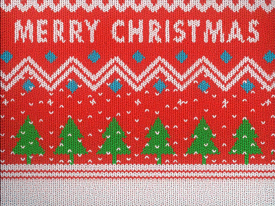 Christmas Sweater animation christmas christmas card fireworks gif happy new year knit merry christmas snow snowing sweater winter