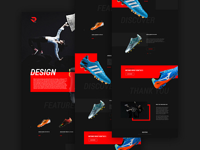 Reekters - Creative Concept ecommerce free free psd free website freebie shop shopify ui web design website