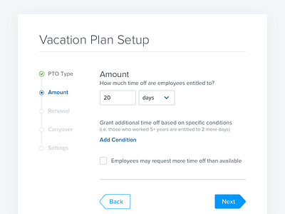 Step-by-step form form ui