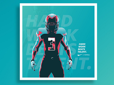 Nike Football Series 5 design football illustration nike poster sports vector