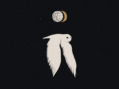 Winter Solstice bird drawing hand drawn illustration moon owl solstice sun winter
