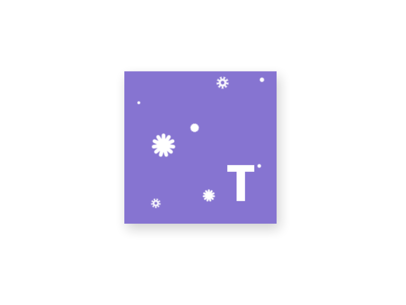 Happy Holidays! agency animation app creative design gif happy holidays ios purple snow