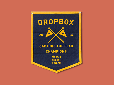 Trustober Pt. III - CTF Banner banner dropbox handmade oxford pennant security trust trustober vintage