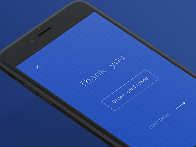 Thank You - Daily UI #77 confirmation dailyui interface splash thank you