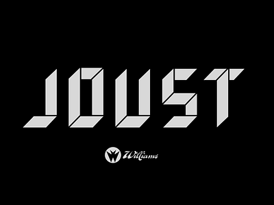 Joust Header Concept arcade identity joust