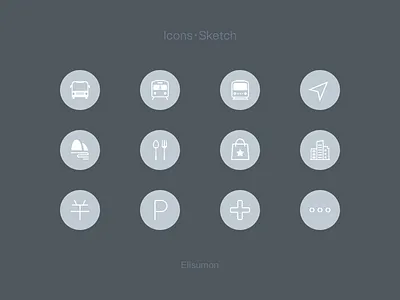 Icons sketch；icon