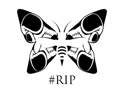 Muhammad Ali Tribute bee boxing butterfly death design float graphic icon muhammad ali rip tribute vector