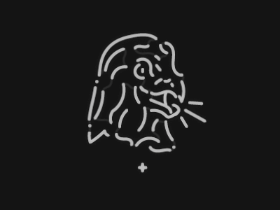 Neon Eagle animation eagle gif linework neon