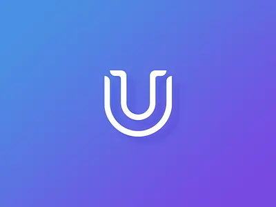Uelco > Logomark blue logo concept logo design logomark u