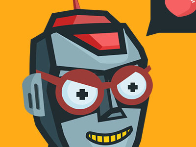 Robotface face fun robot