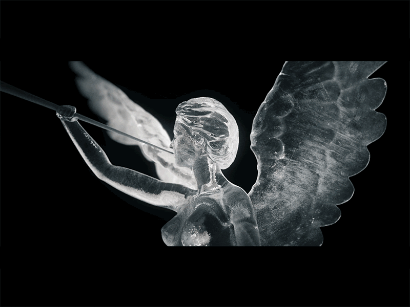 Ice Angel 3d c4d cgi gif octane vray