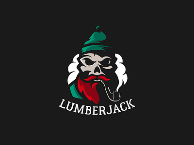 Lumberjack lumberjack skull smoke vape