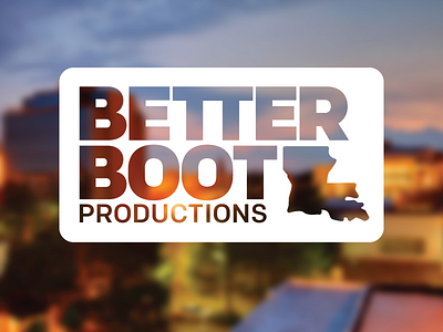 BBP Logo branding film lafayette logo louisiana production company typography video