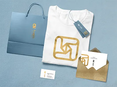 "twain" fasion brand identity blue branding business card certificate clothing envelope fasion gold identity lable t shirt