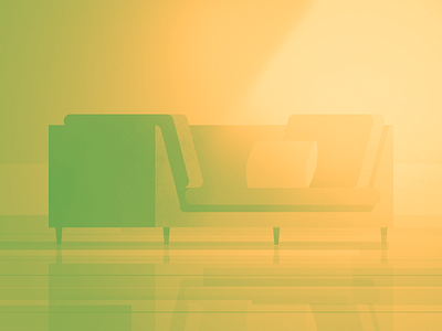 03 chair gradient illustration parallel